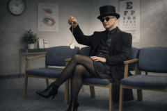 Ambros Varius Mentaliste dans la salle d'attente de l'ophtalmologiste