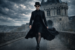 Xavier-Nicolas-est-Ambros-Varius-devant-la-porte-saint-Georges-de-Vendome