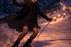 Ambros Varius au ski