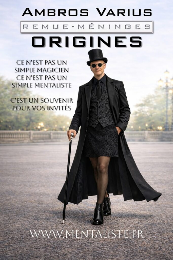 Ambros Varius le magicien en jupe