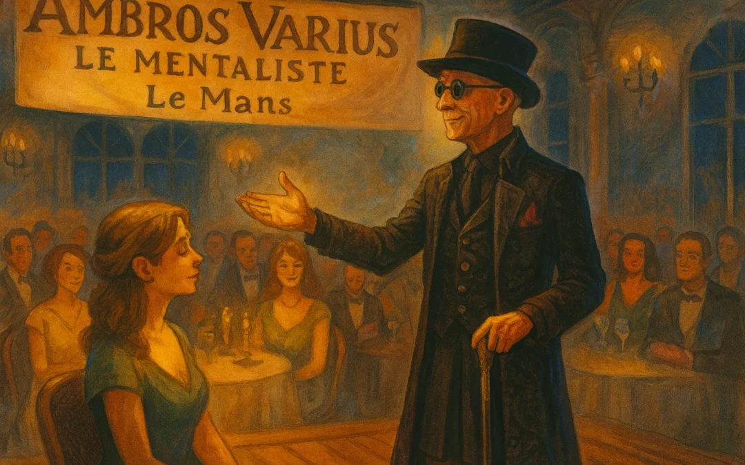 Ambros Varius : La Magie Mentaliste au Service de Vos Événements au Mans