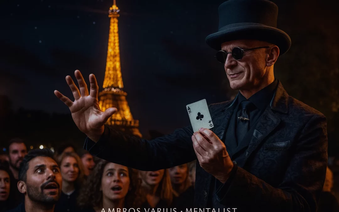Ambros Varius : Éblouissez Vos Invités à Paris avec un Magicien Mentaliste